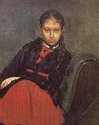 Ms. Xie file her portrait Ilia Efimovich Repin